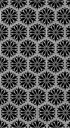 an abstract black and white pattern that is very similar to the design on this wallpaper