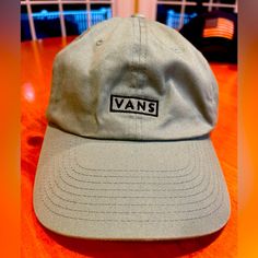 Vans Light Green Baseball Cap. New Without Tags (Never Worn)! Green Baseball Cap, Vans Green, Van Accessories, Men's Vans, Mens Vans, Baseball Hat, Light Green, Baseball Cap, Accessories Hats