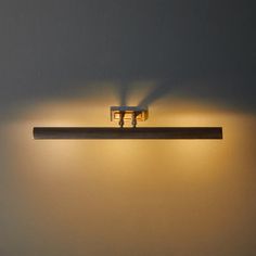 a light that is on the side of a wall