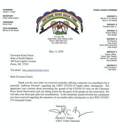 an official letter from the central district water board requesting that it is hosting a community meeting