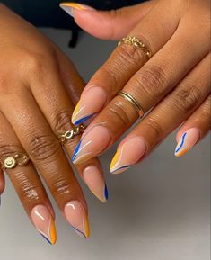 Baddie Almond Nails Summer, Baddie Almond Nails, Gel Toe Nails, Art Guide, Sassy Nails, Peach Cream, Cream Puff, Work Nails, Casual Nails