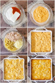 steps to make an enchilada casserole with cheese and sour cream