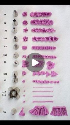 a video demonstrating how to make ruffles with crochet hooks and buttons