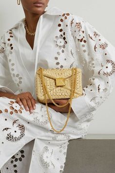 Summer Neutrals, Luxurious Bags, Valentino Garavani Bag, Cut Work, Designer Bags, Net A Porter, In Fashion, Women Collection