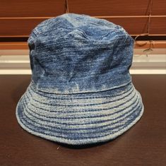 -Lucky 7 Denim Bucket Hat -New Without Tags -So Cute But Never Got The Chance To Wear It. -No Size But Big Enough To Be One Size Fits All -Smoke Free Home :) Lucky 7, Denim Bucket Hat, One Size Fits All, Bucket Hat, Women Accessories, Hats, Blue, Women Shopping, How To Wear