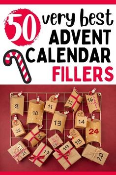 Advent calendar fillers Ideas For Advent Calendar Fillers, Ideas For Advent Calendar, Advent Calendar Gift Ideas, Calendar Gift Ideas, Best Advent Calendar