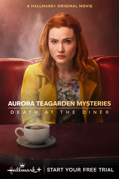 Watch Aurora solve a new case! 🔎 Stream Aurora Teagarden Mysteries: Death at the Diner on Hallmark+! Hair Longer On One Side, Evan Roderick, Circle Library, Aurora Teagarden Mysteries, Aurora Teagarden, Haunted Wedding, Marilu Henner, Boho Hair Wrap, Types Of Movies