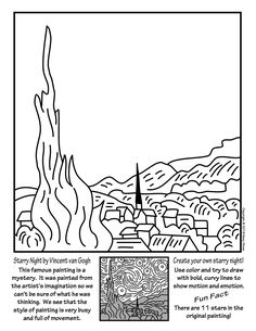 a black and white coloring page with an image of a tree stump in the background