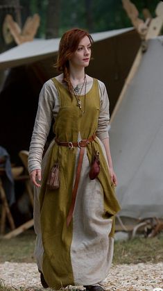 Scottish Summer Outfits, Noble Woman, Viking Reenactment