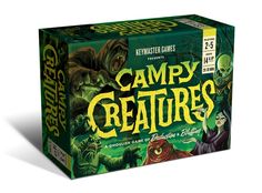 the game box for campy creatures