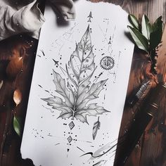 Innovative Leaf Tattoo Layouts Boho Hand Tattoos For Women, Henna Stencils, Boho Tattoos, Fresh Tattoo, Hand Tattoos For Women, Ink Master, Diy Body, Fine Line Tattoos, Line Tattoos