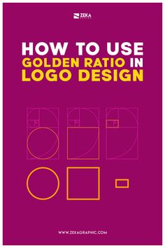 how to use golden ratio in logo design by zaza graphic co, via zaza graphics