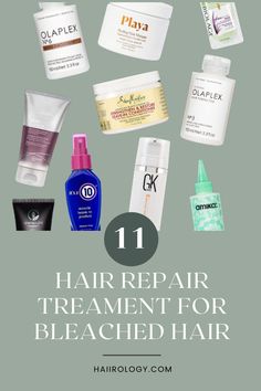 If you are looking to repair your damaged hair then this is the post for you. These hair care products for dry damaged hair are some of the best hair product for damaged bleach hair, split ends, and dry damaged hair. | Hydrating Hair Mask | Bleached Hair | Hair Care | Diy Hair Mask For Split Ends, Products For Dry Damaged Hair, Treatments For Damaged Hair, Best Diy Hair Mask, Hair Repair Diy, Hair Masks For Dry Damaged Hair, Damaged Curly Hair, Overnight Hair Mask