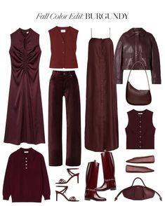 I am loving burgundy lately, so I rounded up my favorites for fall. If you want a cute fall outfit idea, my ltk is full of them! If you need casual outfit ideas, brunch outfit ideas, New York fall outfits, old money outfit ideas, modest fall outfit ideas, cute rainy day outfit inspo, fall office outfits, and much, much more, i'm always sharing my minimal style on my ltk, so be sure to explore for more style inspiration and outfit ideas! Tap to shop this look!