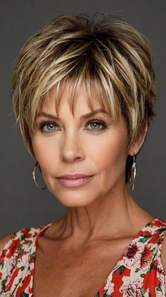 Trendy Short Hairstyles for Women Over 50 for Messy Pixie 🔮 Lisa Haircut, Irish Hairstyle, Pixie Short Hairstyles, Trendy Short Hairstyles, Framing Highlights, Short Sassy Haircuts, Sassy Haircuts, Messy Pixie