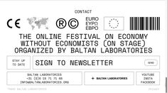 the online festival on economy is organized by ballanti laboratories sign up