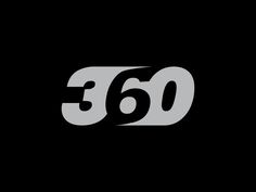 the number sixty is shown in black and grey on a dark background with white letters