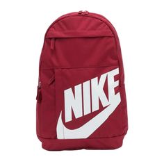 Nike Elemental Backpack, Mochila Nike, Nike Backpack, Brand Personality, School Bookbags, Nike Bags, Red Backpack, Training Clothes, Red Books