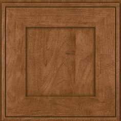 a square wooden frame with wood grained edges