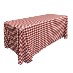 PRICES MAY VARY. 100% Yarn Dyed Spun Polyester, Made in US CLASSIC STYLE FOR AN INSTANT LIFT — You can't go wrong with the fresh and cheerful look of a red gingham tablecloth. Adorn your dining area with this simple and timeless design. Choose from 9 different colors of this rectangular tablecloth. This tablecloth is made from 3 panels and has 2 seams and will have unmatched pattern seams. DESIGNED WITH HIGH STANDARDS — This yarn-dyed navy and white checkered tablecloth gives double-sided sophis Gingham Table Cloth, Dinner Table Settings, Spring Tablecloths, Farmhouse Tablecloths, Gingham Tablecloth, Picnic Tablecloth, Checkered Tablecloth, Banquet Table, Dinner Table Setting