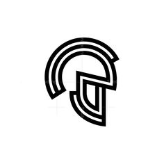 a black and white logo with the letter g in it's center, on a white background