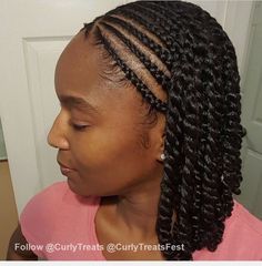 Two Stand Flat Twist Natural Hair, Braid Styles No Weave, Twist Out On Short Hair Natural, Natural Flat Twist Hairstyles, Flat Twists Natural Hair, Cornrows And Twists, Long Twists, Natural Braided Hairstyles