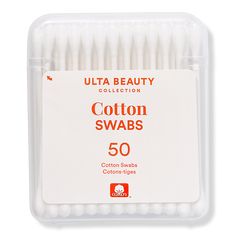 Cotton Swab Travel Case - COTTON SWAB TRAVEL CASE 50CT 50CTBenefitsSmall and compact case lets you travel lightFeatures50 paper stick center cotton swabs100% Cotton tipsReusable caseCase made from 100% Post-Consumer Recycled (PCR) PlasticProudly cruelty free with clean ingredients - Cotton Swab Travel Case Cotton Swabs, Cotton Swab, Clean Ingredients, Cleaning Routine, Beauty Collection, Makeup Tools Brushes, Ulta Beauty, Travel Case, Makeup Tools