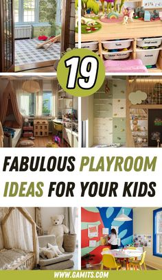 the top ten fabulous playroom ideas for your kids