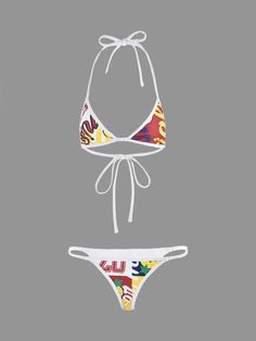 Come to Kollyy to buy Bikinis at a discounted price, SPU: 48Q18BI8R1EF9, Color: Yellow, Pattern:Color Block, Various Styles:Briefs. Yellow Swimwear, Cute Online Clothing Stores, Block Style, Clothing Websites, Summer Colors, Clothing Store, Bathing Suits, Free Gifts, Color Block