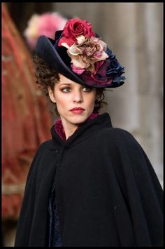 Irene Adler, Steampunk Stuff, African Hats, Victorian Hats, Neo Victorian, Classy Girl, Head Dress, Rachel Mcadams, Fancy Hats