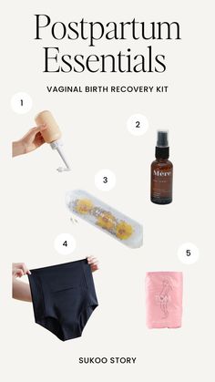 5 postpartum essentials for vaginal birth Baby Essential List