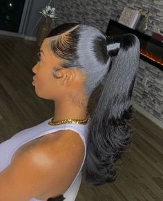 Ponytail Hairstyles Weave, Dunner Wordend Haar, Birthday Hairstyles, Quick Weave Hairstyles, Busy Women, Dope Hairstyles