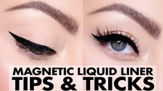 Magnetic Liquid, Lashes Tutorial, Applying False Lashes, Eyelash Tips, Applying False Eyelashes, Long Eyelashes, Eye Liner Tricks