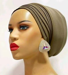 Diy Hair Fascinator, African Head Scarf, African Head Dress, African Hair Wrap, Classy Hats, African Hats