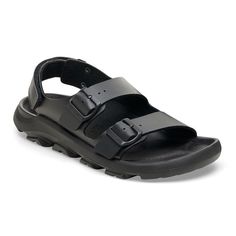 Mogami Terra Birko-Flor Black | BIRKENSTOCK Casual Black Sport Sandals For Outdoor, Durable Black Open Toe Sandals, Black Durable Open Toe Sport Sandals, Casual Outdoor Sport Sandals With Slip-resistant Sole, Comfortable Black Sport Sandals For Outdoor Activities, Durable Black Open Toe Sport Sandals, Casual Slip-resistant Sport Sandals For Outdoor, Comfortable Waterproof Hiking Sport Sandals, Comfortable Waterproof Sport Sandals For Hiking