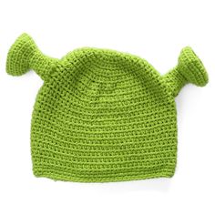 PRICES MAY VARY. Unisex Balaclava Monster Shrek Hat Wool Winter Knitted Hats Green Party Funny Beanie Skullies Cap for Women Men Pure Hand-made. A unique Halloween Costume. A funny hat with a special look in Autumn or Winter. A warm and super-lovely gift for your friend. This hand-made shrek hat is warm and durable.    Descriptions:  Color: green  Material: baby cashmere  Type: Festival Caps  Contains: Hat  Size: Adult  Weight: about 90g  Features: brand new and high quality  Cap circumference: Funny Beanies, Women's Balaclava, Monster Hat, Funny Cosplay, Unique Halloween Costumes, Funny Hats, Winter Knit Hats, Wool Caps, Mens Beanie