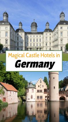 Magical castle hotels in Germany with grand architecture and scenic surroundings. Bucket List Planner, Rhine Valley, Real Castles, Stay In A Castle, Castle Germany, Best Bucket List, Frankfurt Airport, Germany Castles, List Planner