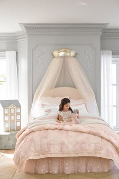 Create an enchanted sleep space with this quilted bedding, inspired by the subtle floral patterns of vintage lace. Boasting pintuck accents, the quilt is a welcoming layer. Designed with world-renown fashion designer Monique Lhuillier, it marries functionality with her contemporary, whimsical and magical design aesthetic. Princess Bedroom, Toddler Room, Monique Lhuillier, Scandinavian Interior, Girls Room Decor