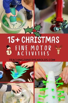 christmas fine motor activities for kids