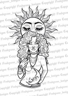 Small Tattoo Ideas Female, Creative Tattoo, Sun Goddess, Black Girls With Tattoos, Small Tattoo Ideas