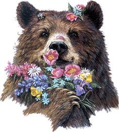 a bear with flowers in its mouth and the caption says, how to go back to old shanchat 1 delete the app