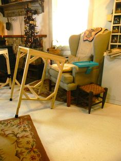 a living room filled with furniture and a christmas tree