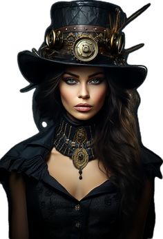 Steampunk Vampire Women, Woman Gothic Fashion, Gothic Steampunk Outfits, Steampunk Makeup Ideas, Steam Punk Women, Steam Punk Outfits, Steam Punk Makeup, Modern Steampunk Fashion, Steampunk Costume Women