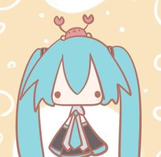 Cute Hatsune miku Brazilian Twist, Miku Chibi, Miku Hatsune Chibi, Miku Chan, Miku Hatsune Vocaloid, Vocaloid Funny, Turquoise Hair, Vocaloid Characters, Theme Color