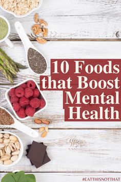 Everyone knows eating healthier foods can help you physically, but did you know that it has substantial benefits for your mental health as well? Check out our post to learn more about the 10 foods you can eat to boost your mental health. Health Watch, Improve Brain Function, Fatty Fish, Hair Removal Cream, Improve Mental Health, Behavioral Health, Lean Protein, Health Check, Brain Health