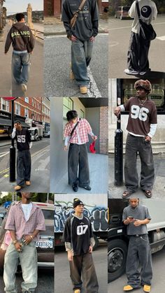 Old School Streetwear, Baggy Outfits For Men, Street Wear Boys, Street Wear Men Outfits, Street Wear Outfits For Men, Men’s Outfit Inspo Street Wear, Y2k Aesthetic Outfits Men, Male Street Style, Outfit Skater