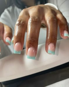 Acrylic Nail Designs For Fall, Short Frenchies, Nail Designs For Fall