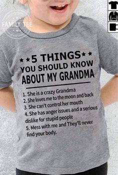 LOL. May not alone true but 1 ,2 & 5 definitely are. Uncle Quotes, Quotes About Grandchildren, Grandparents Quotes, Grandma Quotes, Quotes Short, My Uncle, Grandma Shirt, Grandma Shirts, Mom Quotes