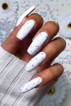 Easter Nails Easy, Easter Nail Designs, Easter Nail Art, Easter Nails, Festival Nails, Pastel Nails, Nail Arts, Best Acrylic Nails