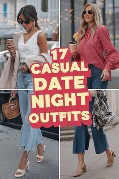 Dinner Casual Outfits For Women, Date Night Goals, Jeans Date Night Outfit, Classic Outfits For Women, Casual Date Night Outfit, Moms Night